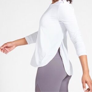 Athleta Sunlover White Medium Top